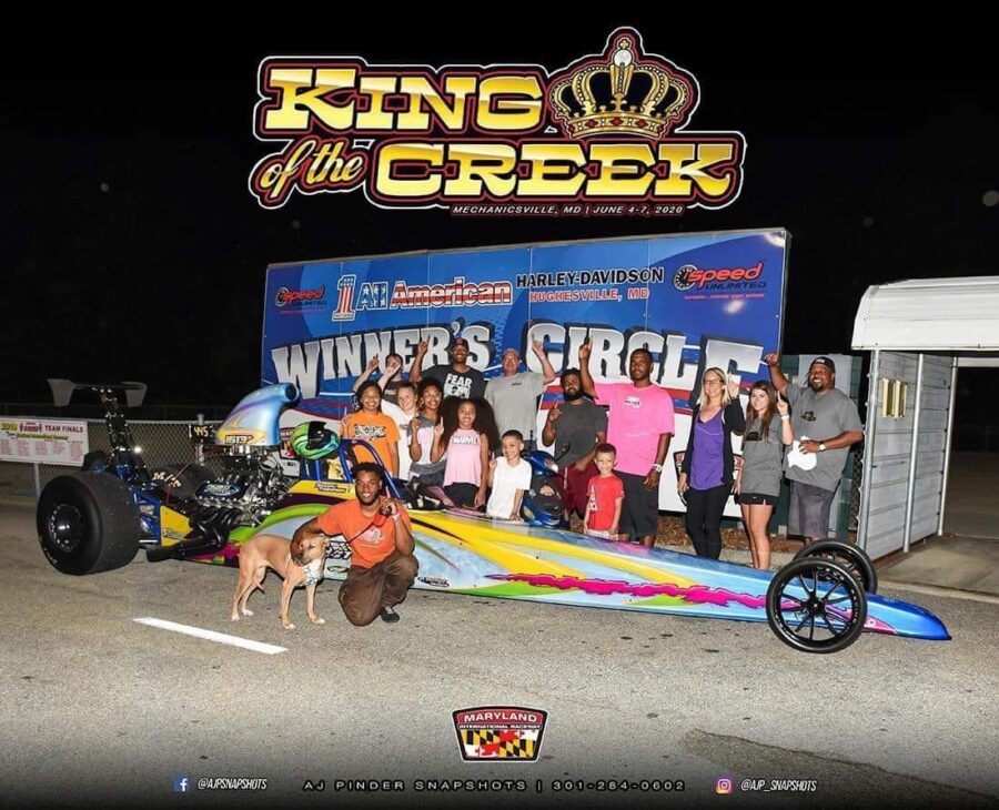 Terrell Thompson grabs 5k at the King of the Creek!