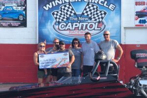 Scotty Bodmer claims a Check!