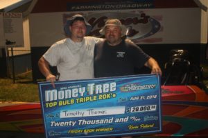 Timothy Thomas Seals the deal on $20,000 at Farmington