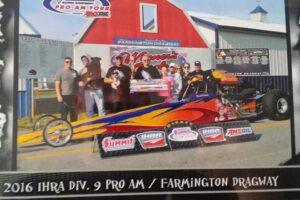 Darrell Collins Race Tech dragster Wins
