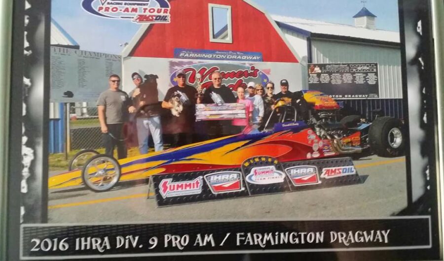 Darrell Collins Race Tech dragster Wins