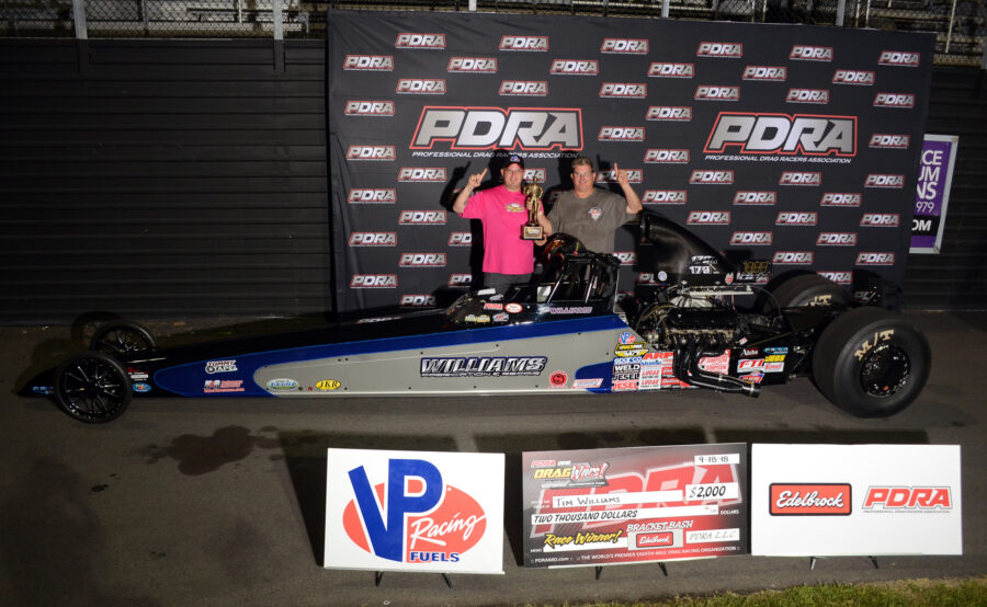 Tim Williams Wins PDRA Dragwars at GALOT