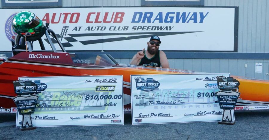 Ryan McClanahan Doubles up at Auto Club Dragway