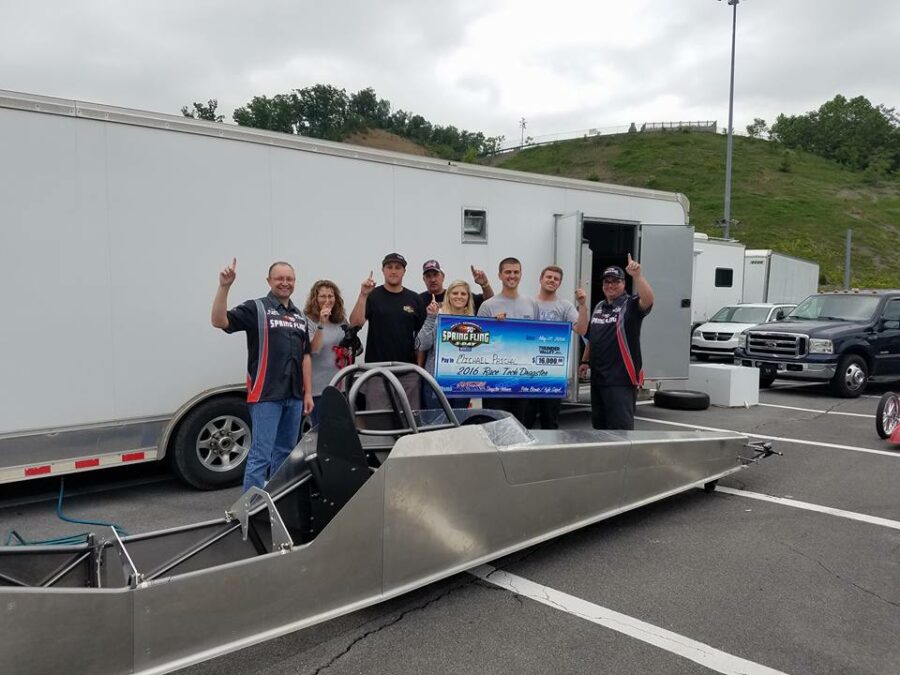 michael paschal wins dragster