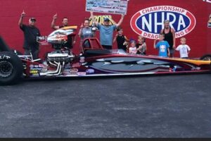 Taz Holliday Wins 10K at the Rock